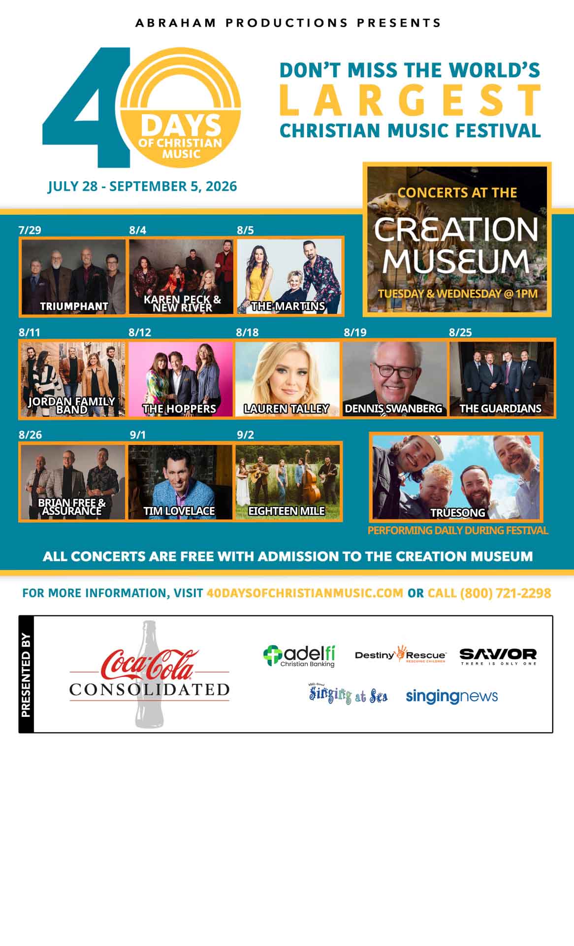 40 Days Of Christian Music | Bluegrass / Faith CountrySouthern Gospel